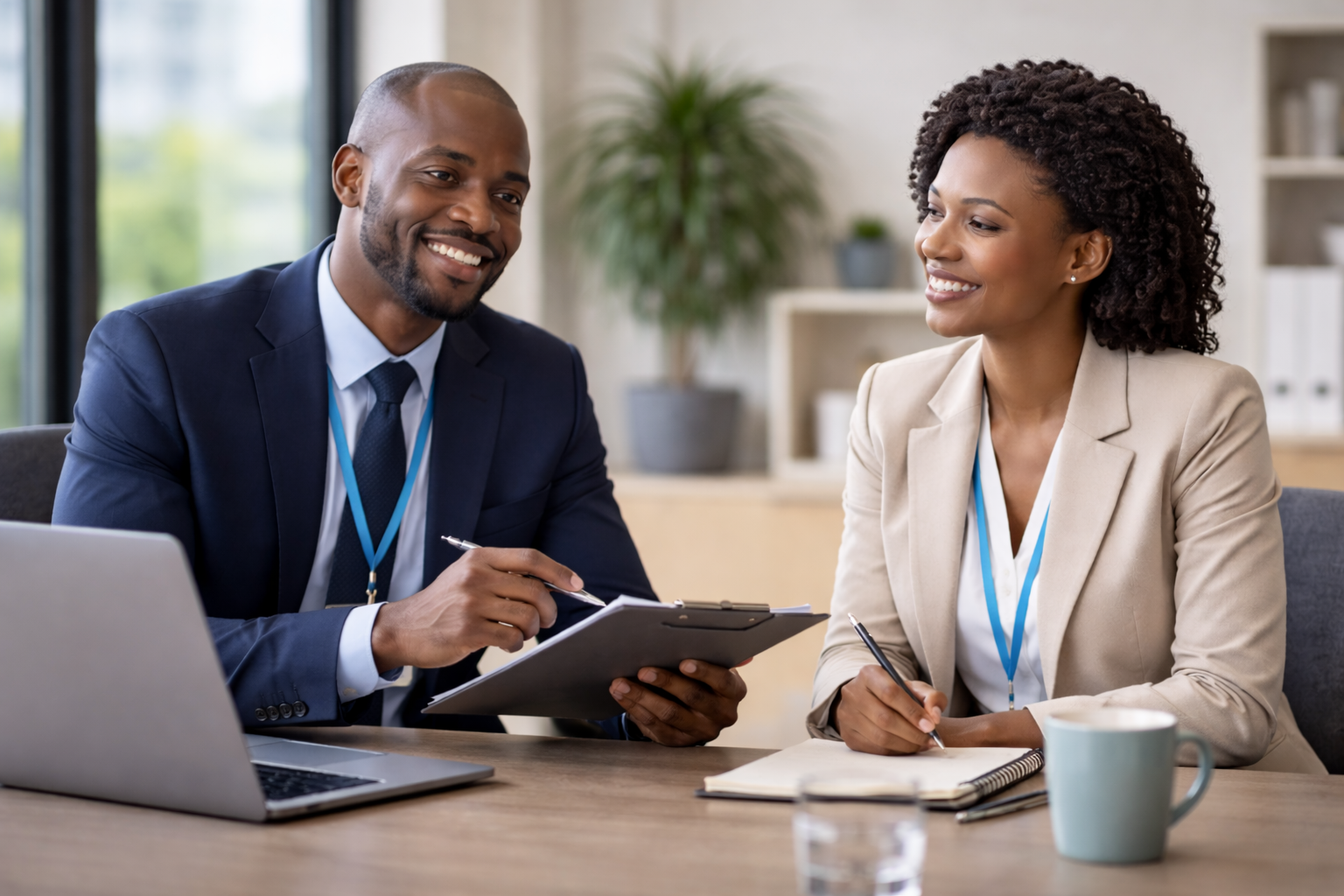 African investment banking professionals executing transaction due diligence